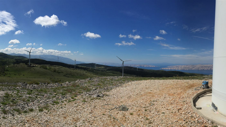 Windpark Kroatien Referenz